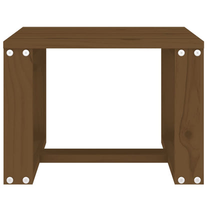 Tavolino da Giardino Ambra 40x38x28,5 cm Legno Massello Pino