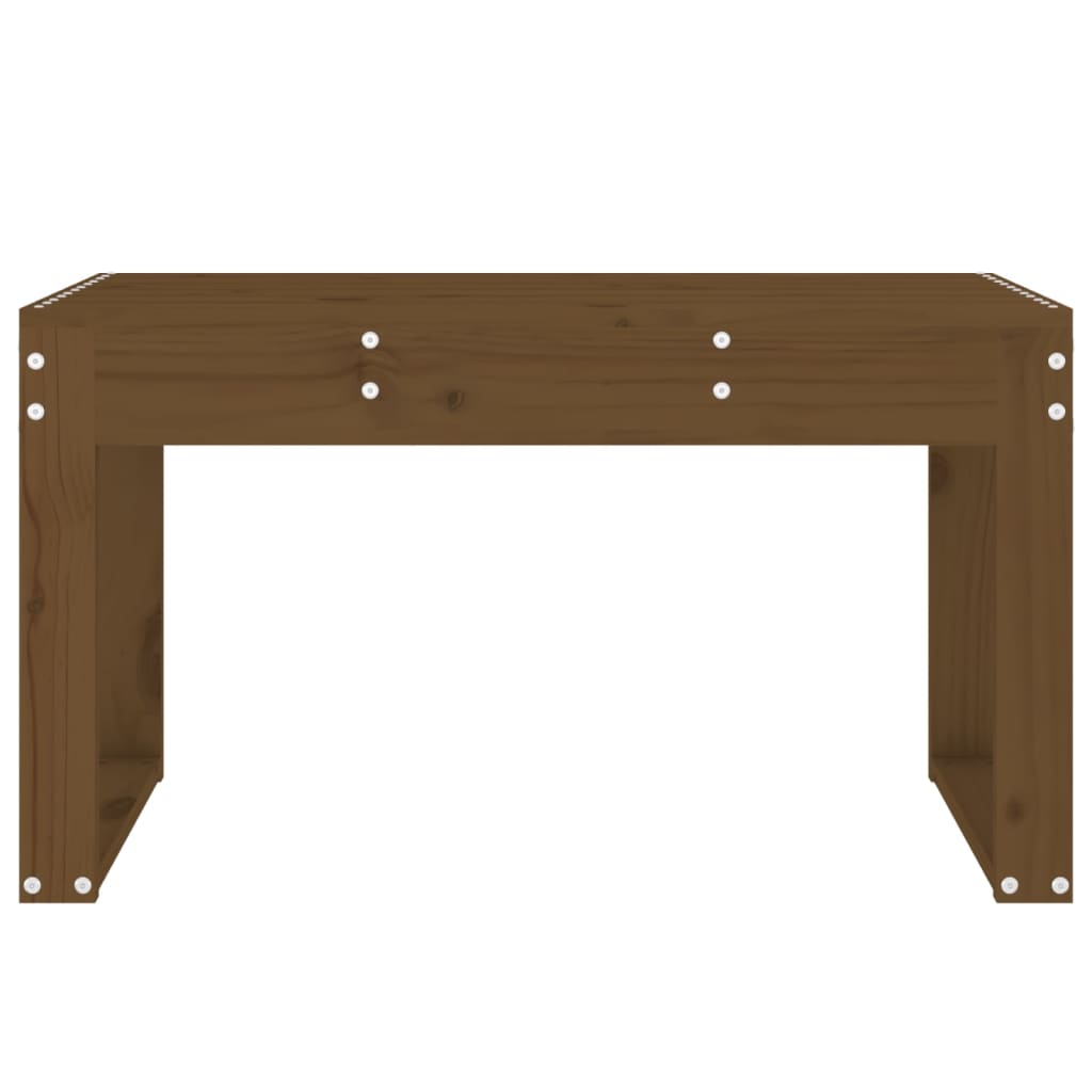 Panca da Giardino Ambra 80x38x45 cm Legno Massello di Pino