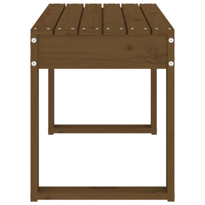 Panca da Giardino Ambra 80x38x45 cm Legno Massello di Pino