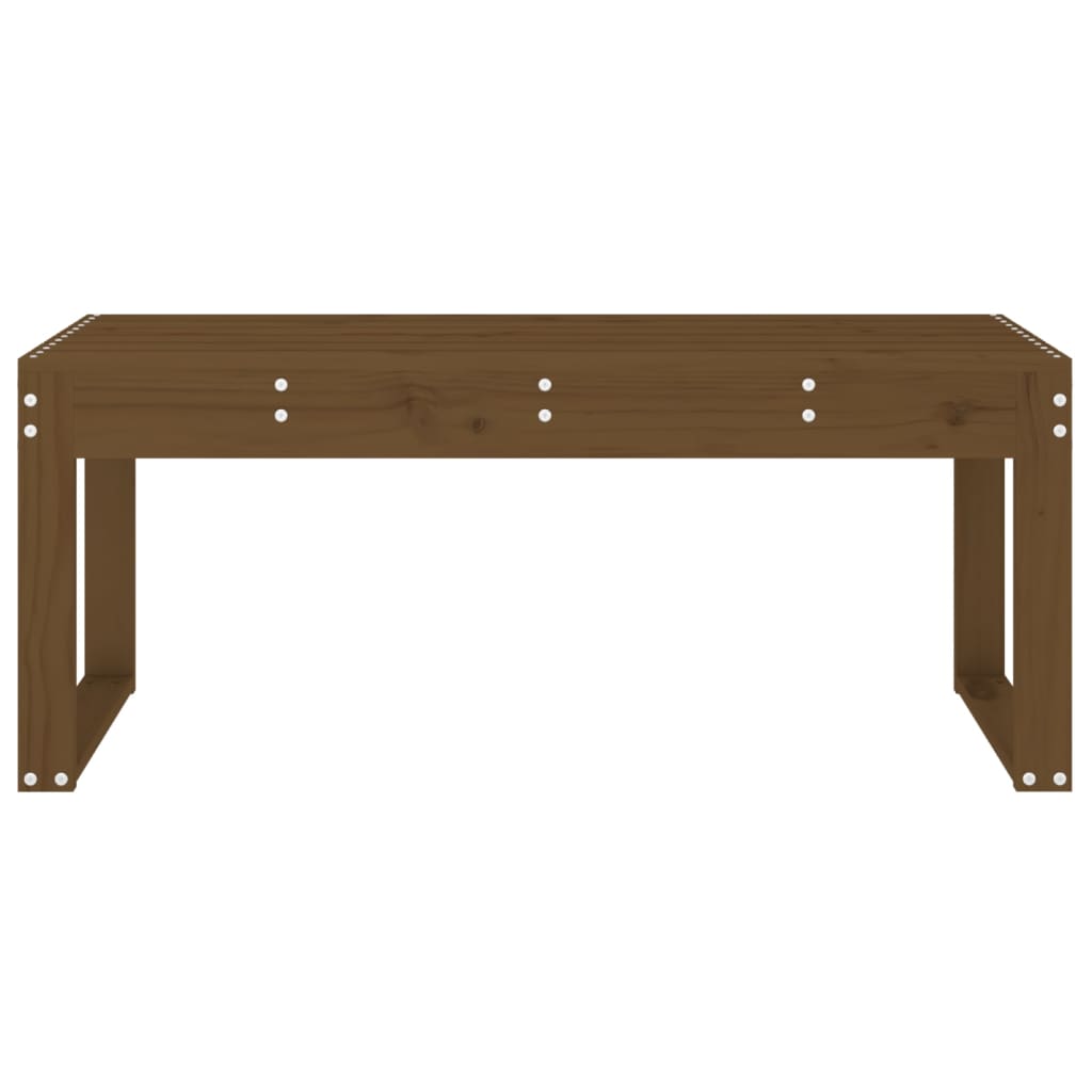 Panca da Giardino Ambra 110x38x45 cm Legno Massello di Pino