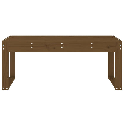 Panca da Giardino Ambra 110x38x45 cm Legno Massello di Pino