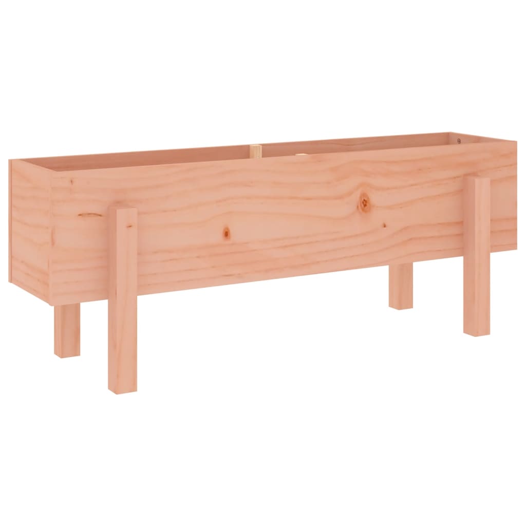 Fioriera Rialzata Giardino 101x30x38 cm Legno Massello Douglas