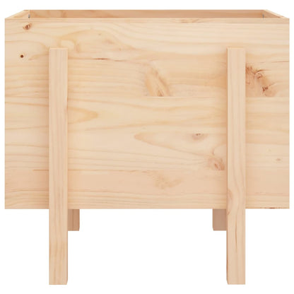 Fioriera da Giardino 62x50x57 cm in Legno Massello di Pino