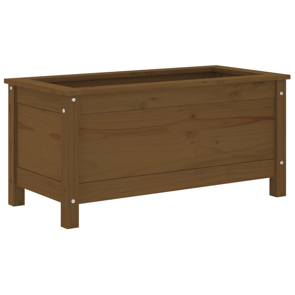 Fioriera da Giardino Ambra 82,5x40x39 cm Legno Massello di Pino
