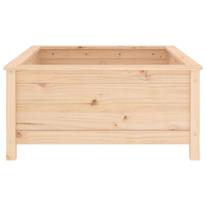 Fioriera da Giardino 82,5x82,5x39 cm in Legno Massello di Pino