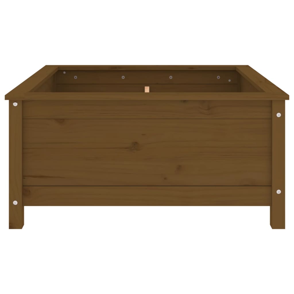 Fioriera da Giardino Ambra 82,5x82,5x39 cm Legno Massello Pino