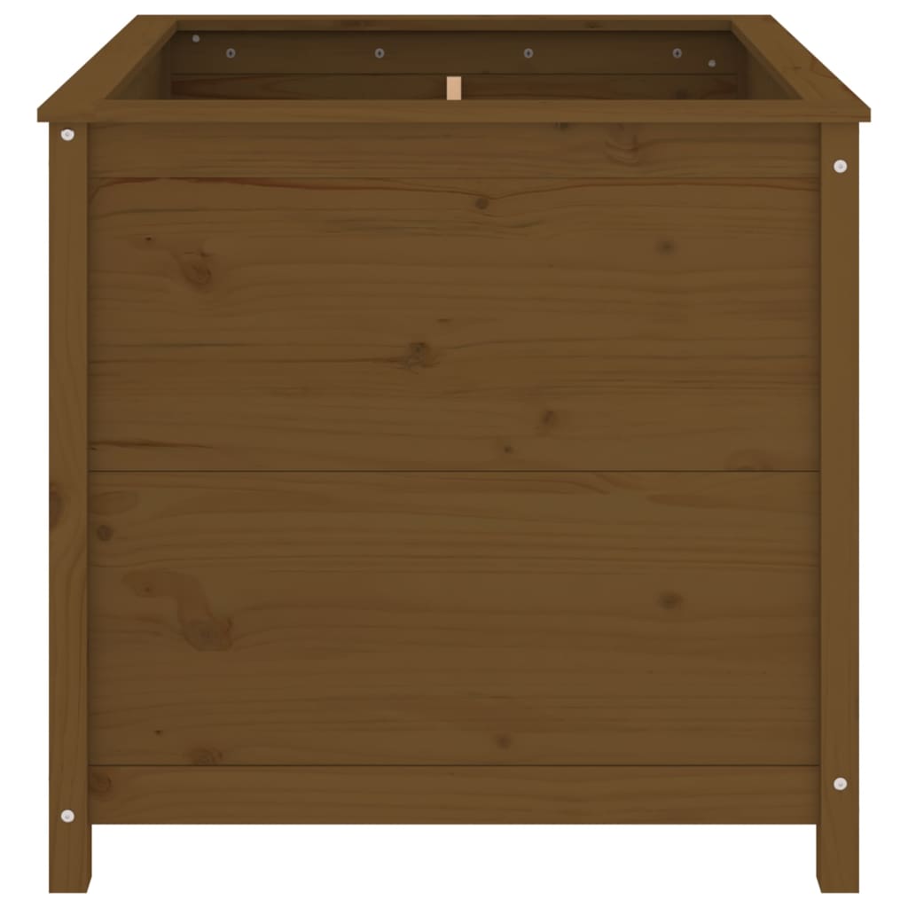 Fioriera da Giardino Ambra 82,5x82,5x78 cm Legno Massello Pino