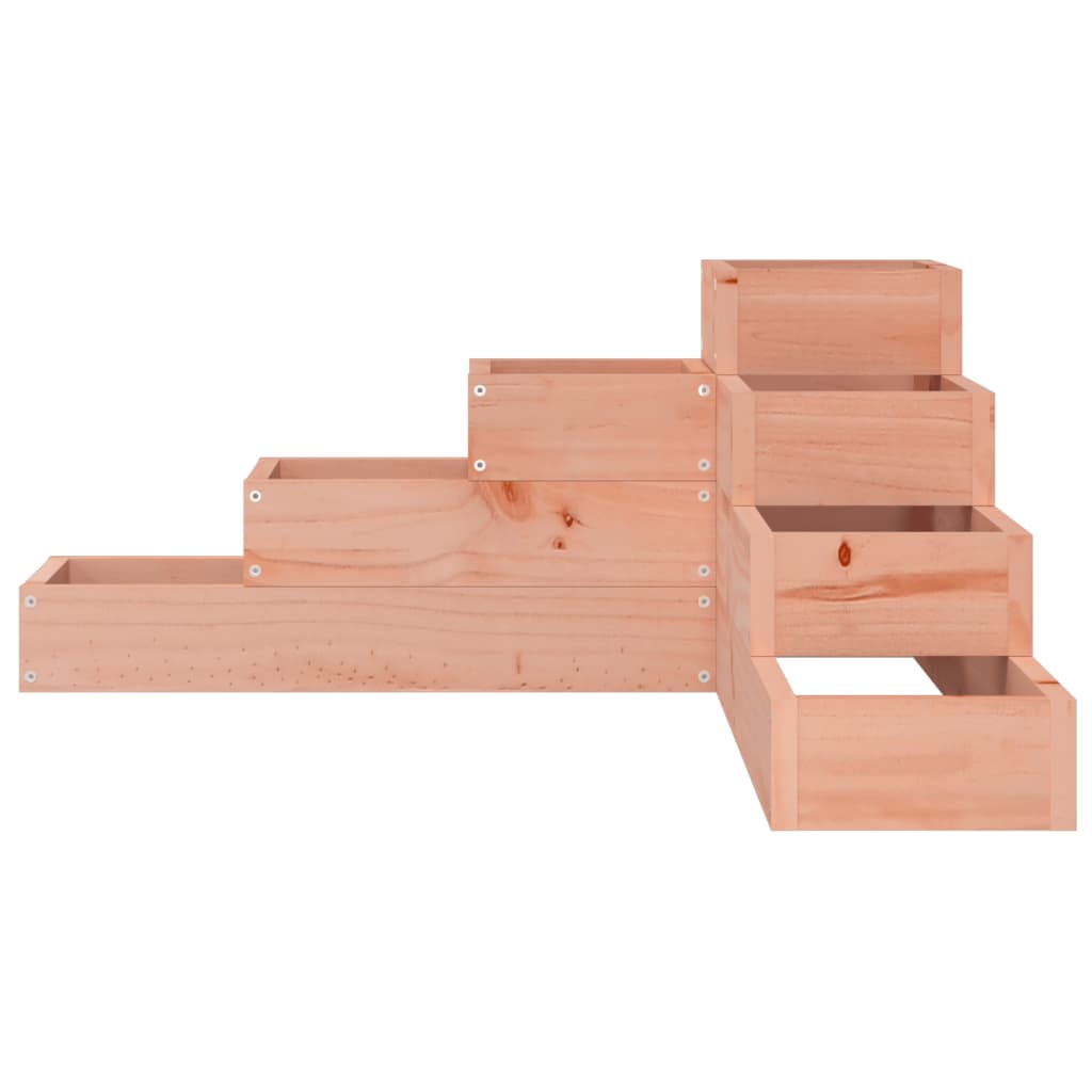 Fioriera Giardino 4 Ripiani 80,5x79x36cm Legno Massello Douglas