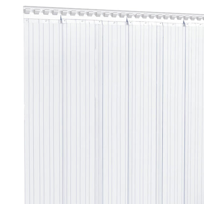 Tenda per Porte Trasparente 200 mm x 1,6 mm 25 m in PVC