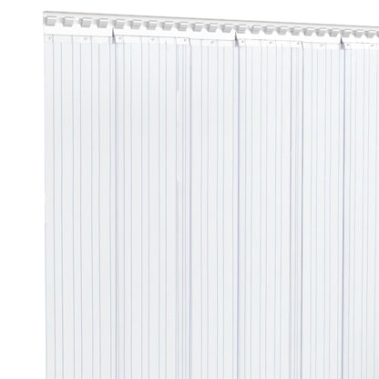 Tenda per Porte Trasparente 200 mm x 1,6 mm 50 m in PVC