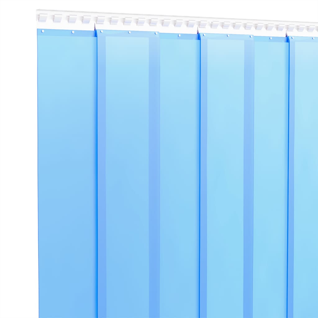 Tenda per Porte Blu 200 mm x 1,6 mm 10 m in PVC
