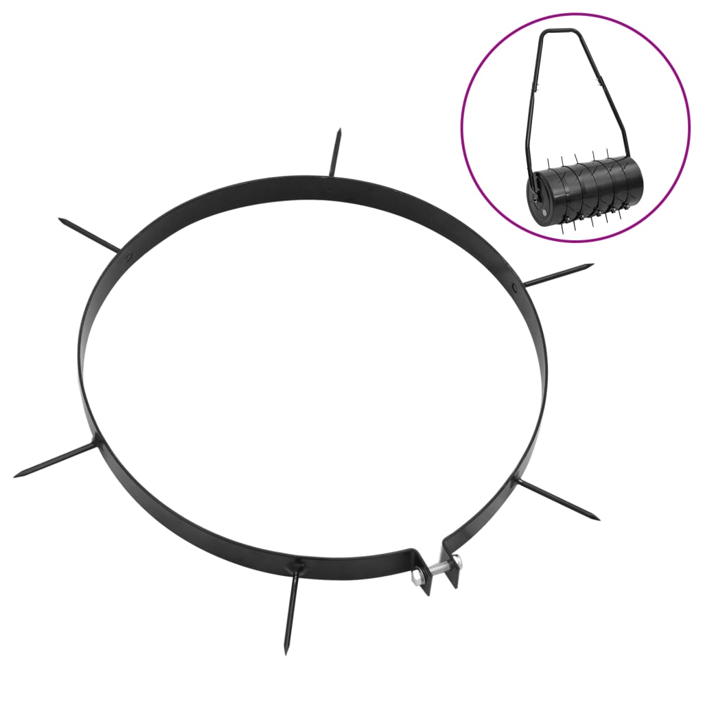 Morsetti per Arieggiatore Prato 5pz con Punte Ã˜ 30 cm Ferro