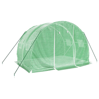 Serra con Telaio in Acciaio Verde 6 mÂ² 3x2x2 m