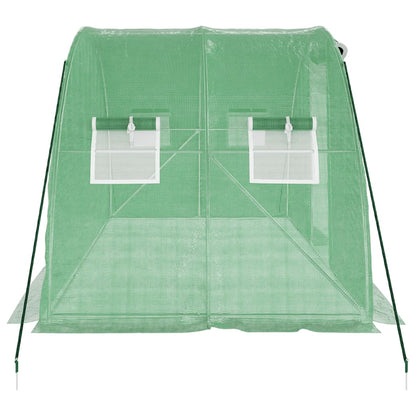 Serra con Telaio in Acciaio Verde 8 mÂ² 4x2x2 m