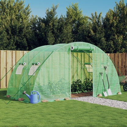 Serra con Telaio in Acciaio Verde 8 mÂ² 4x2x2 m