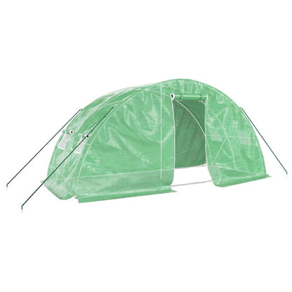 Serra con Telaio in Acciaio Verde 10 mÂ² 5x2x2,3 m