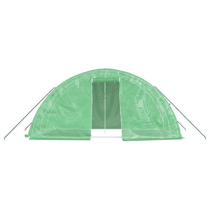 Serra con Telaio in Acciaio Verde 10 mÂ² 5x2x2,3 m