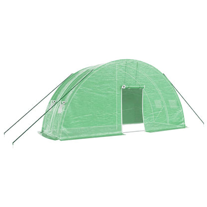 Serra con Telaio in Acciaio Verde 12 mÂ² 6x2x2,85 m