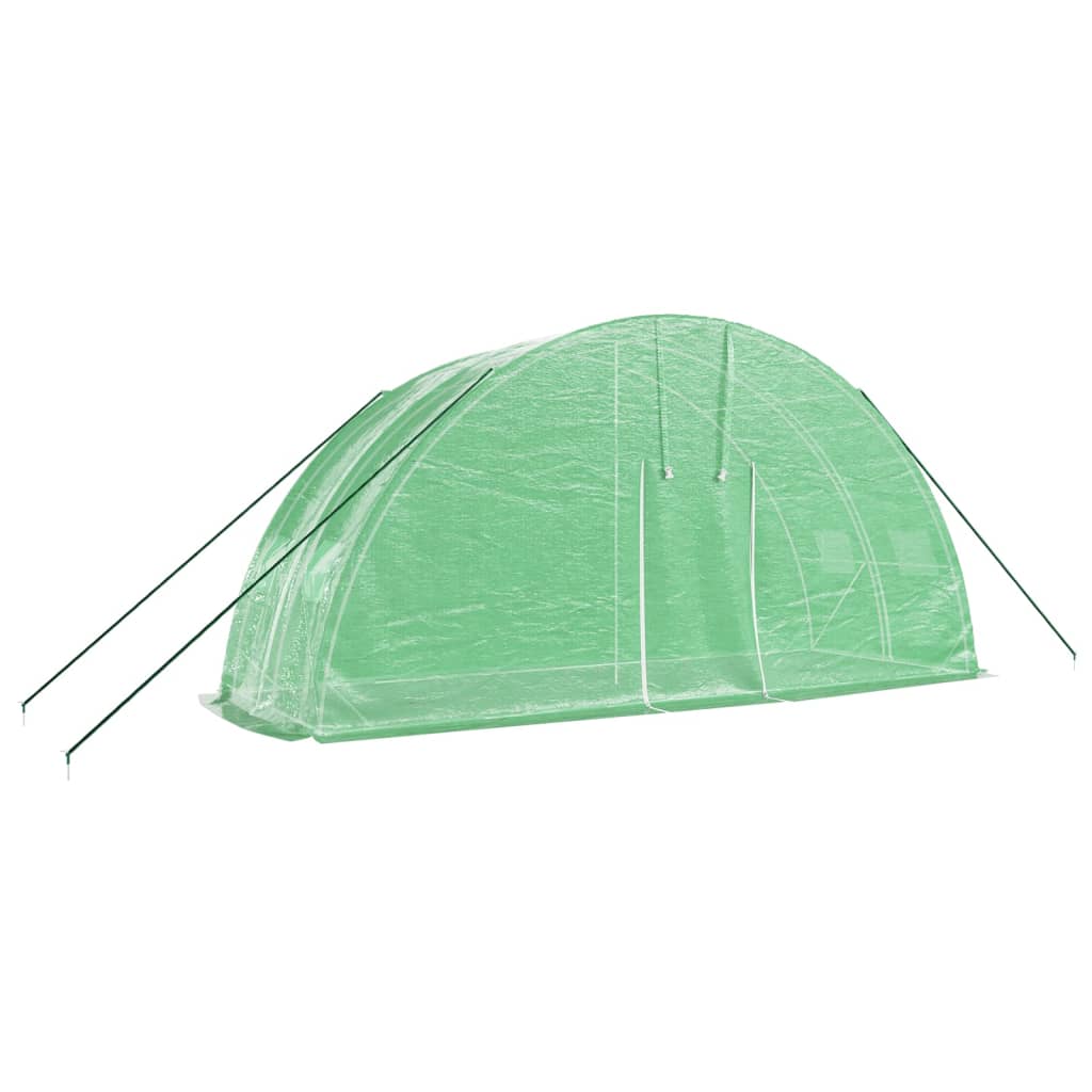 Serra con Telaio in Acciaio Verde 12 mÂ² 6x2x2,85 m