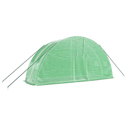 Serra con Telaio in Acciaio Verde 12 mÂ² 6x2x2,85 m