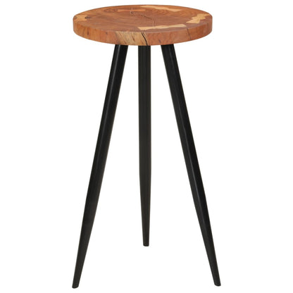 Tavolo da Bar in Legno Ã˜53x105 cm Legno Massello di Acacia
