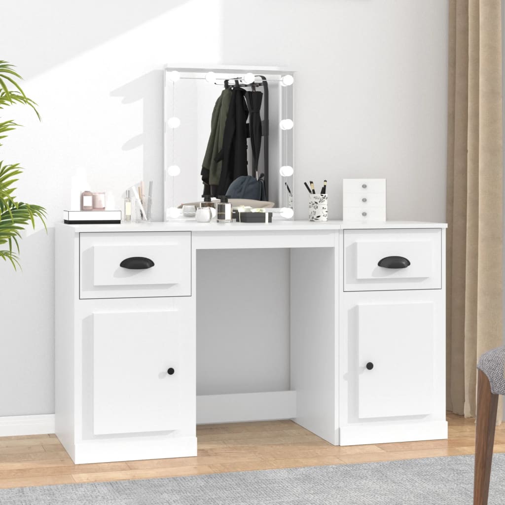 Toeletta con LED Bianco 130x50x132,5 cm