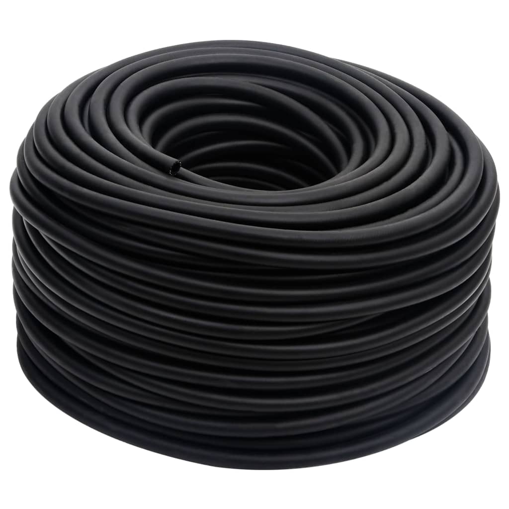Tubo Aria Ibrido Nero 0,6" 50 m in Gomma e PVC