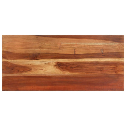 Tavolo da Pranzo 110x50x76 cm Legno Massello di Acacia