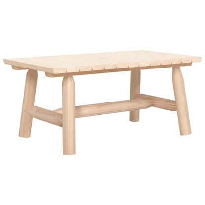Set Divani da Giardino 4 pz in Legno Massello di Abete