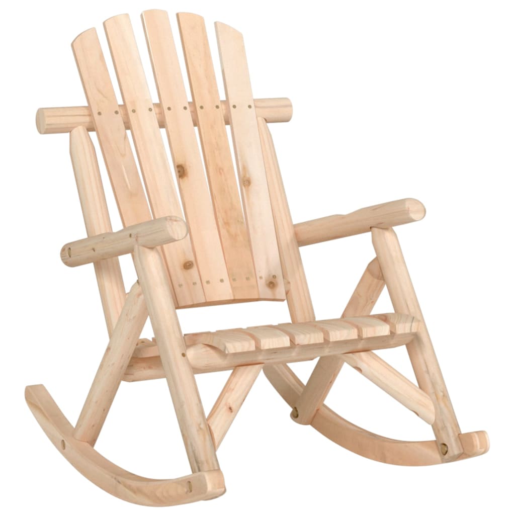 Set Divani da Giardino 3 pz in Legno Massello di Abete
