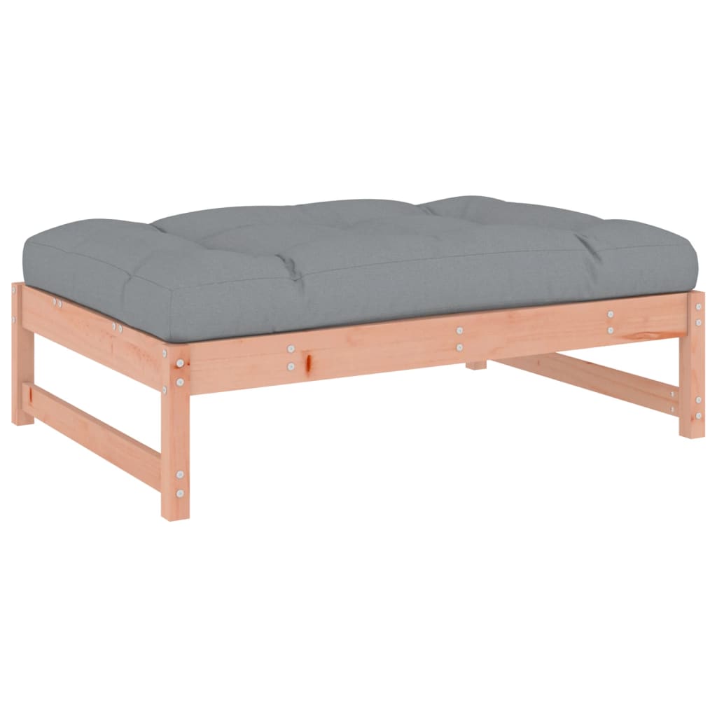 Set Divani Giardino 6 pz con Cuscini Legno Massello di Douglas
