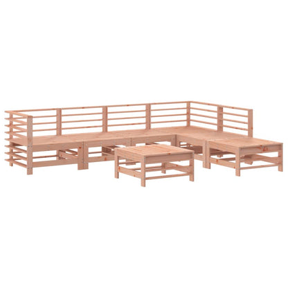 Set Salotto da Giardino 7 pz in Legno Massello di Douglas