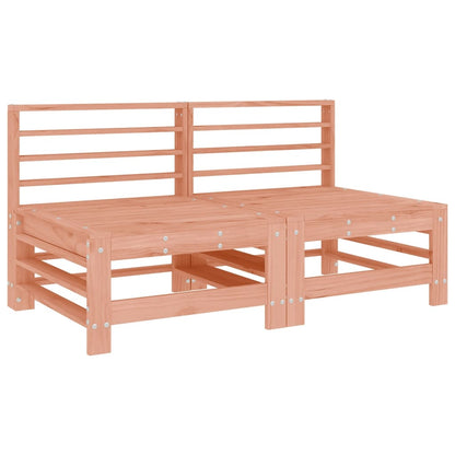Set Salotto da Giardino 7 pz in Legno Massello di Douglas