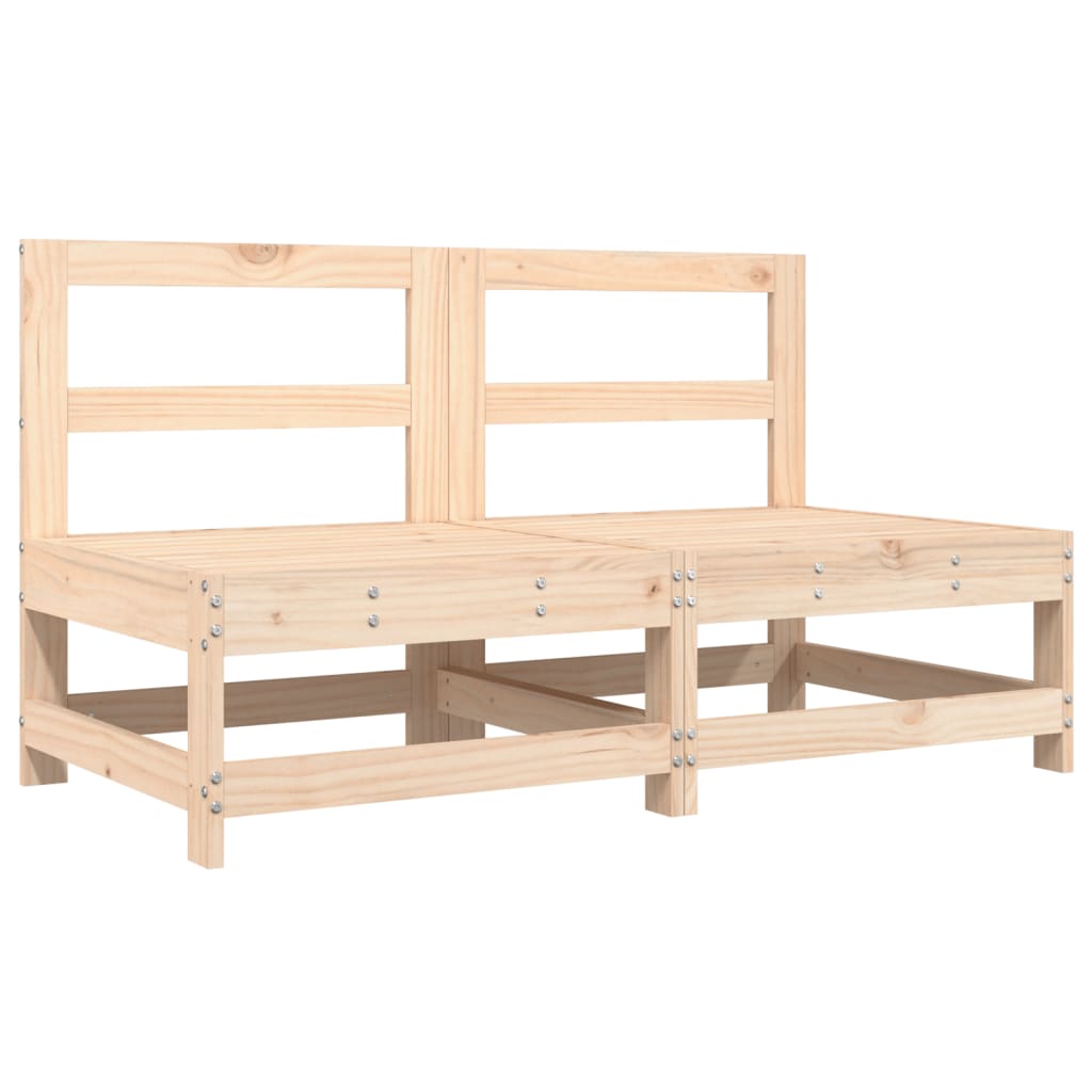 Set Salotto da Giardino 8 pz in Legno Massello di Pino