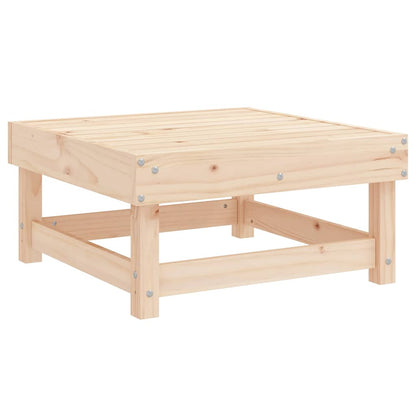 Set Salotto da Giardino 10 pz in Legno Massello di Pino