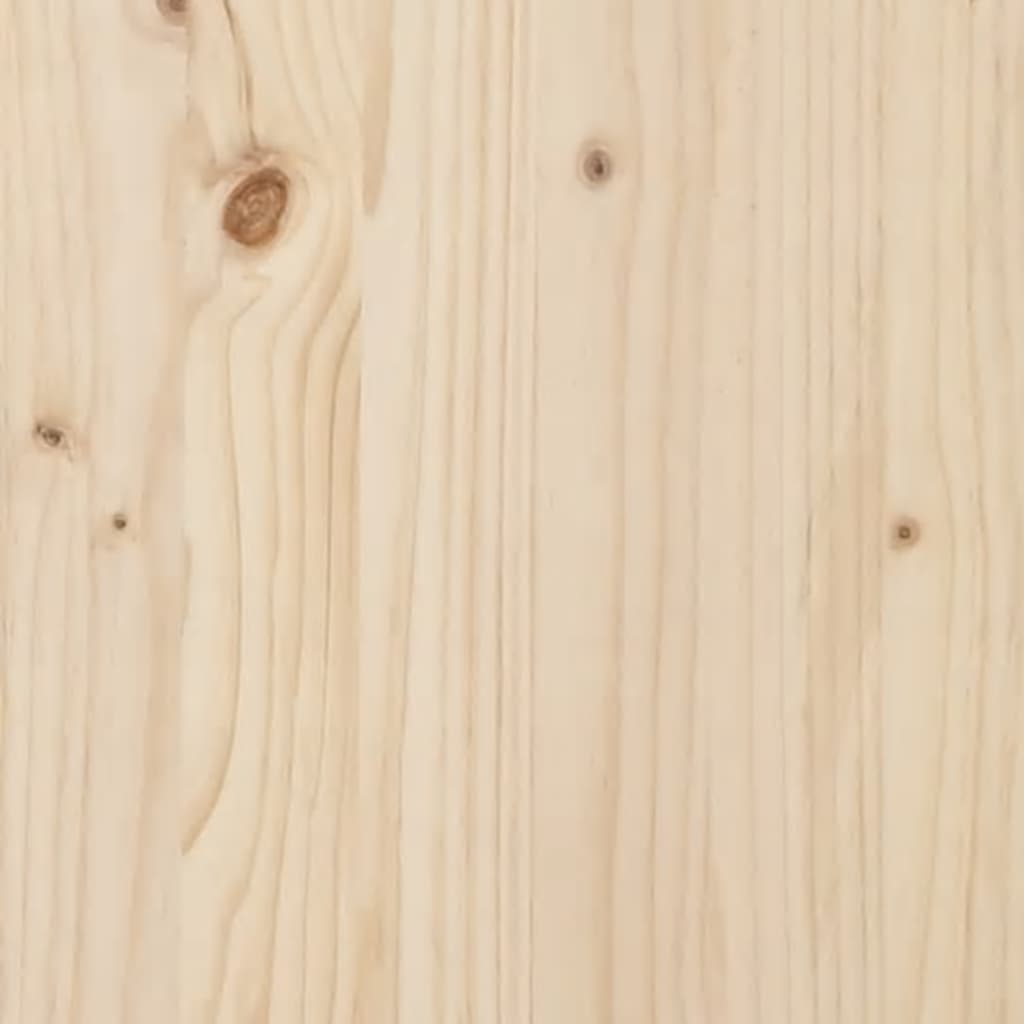 Set Salotto da Giardino 2 pz in Legno Massello di Pino