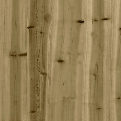 Set Salotto da Giardino 2 pz in Legno Impregnato di Pino