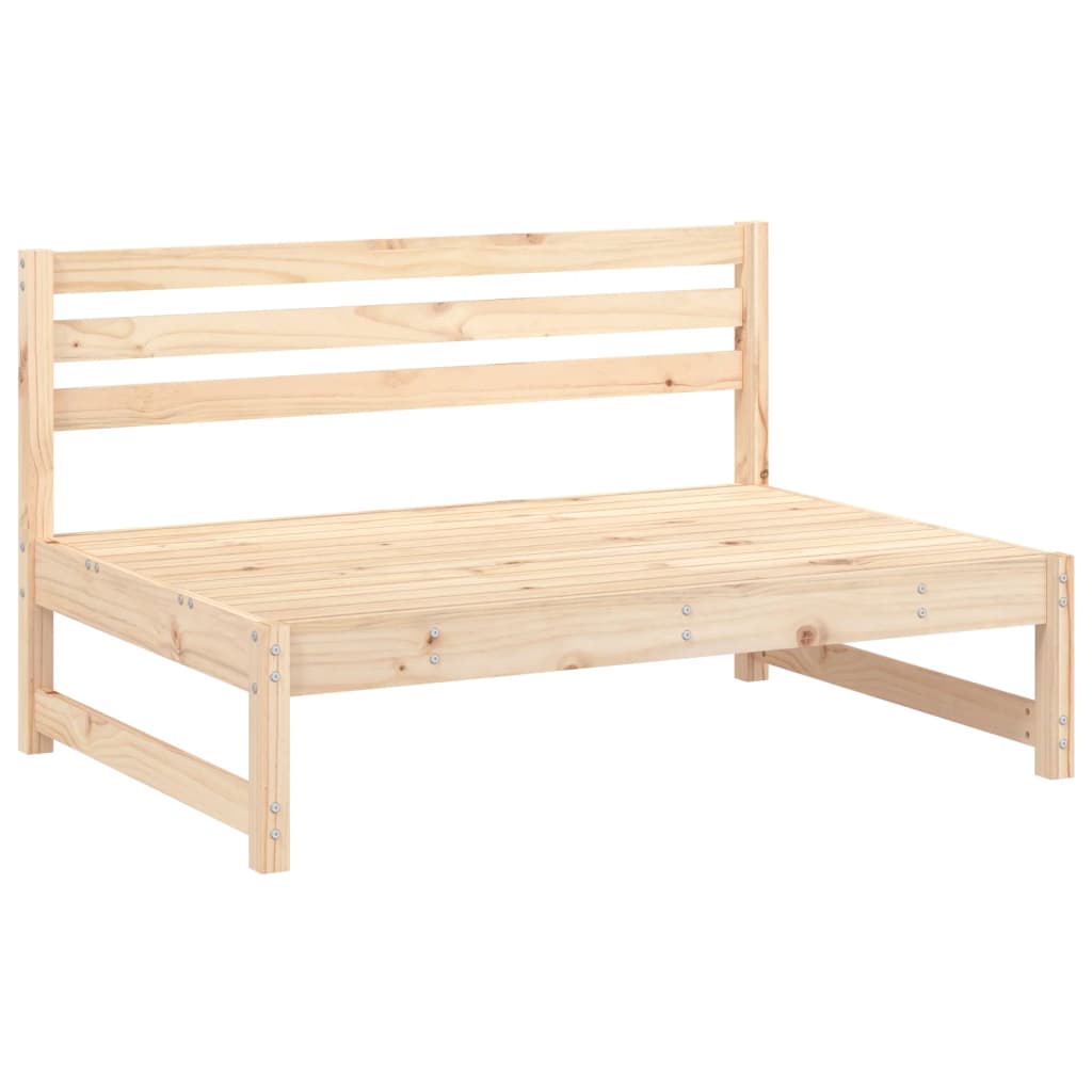 Set Salotto da Giardino 6 pz in Legno Massello di Pino