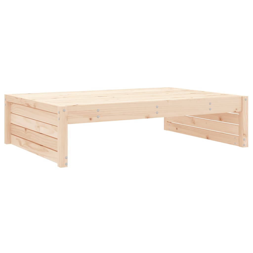 Set Salotto da Giardino 2 pz in Legno Massello di Pino