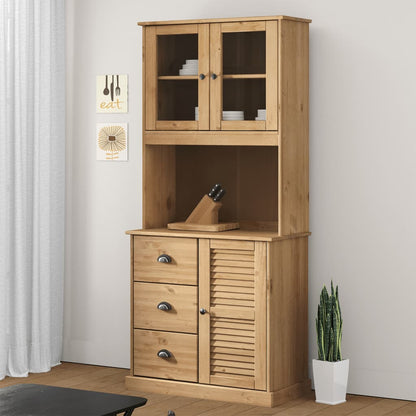 Piano ComÃ² VIGO 78x30x100 cm in Legno Massello di Pino
