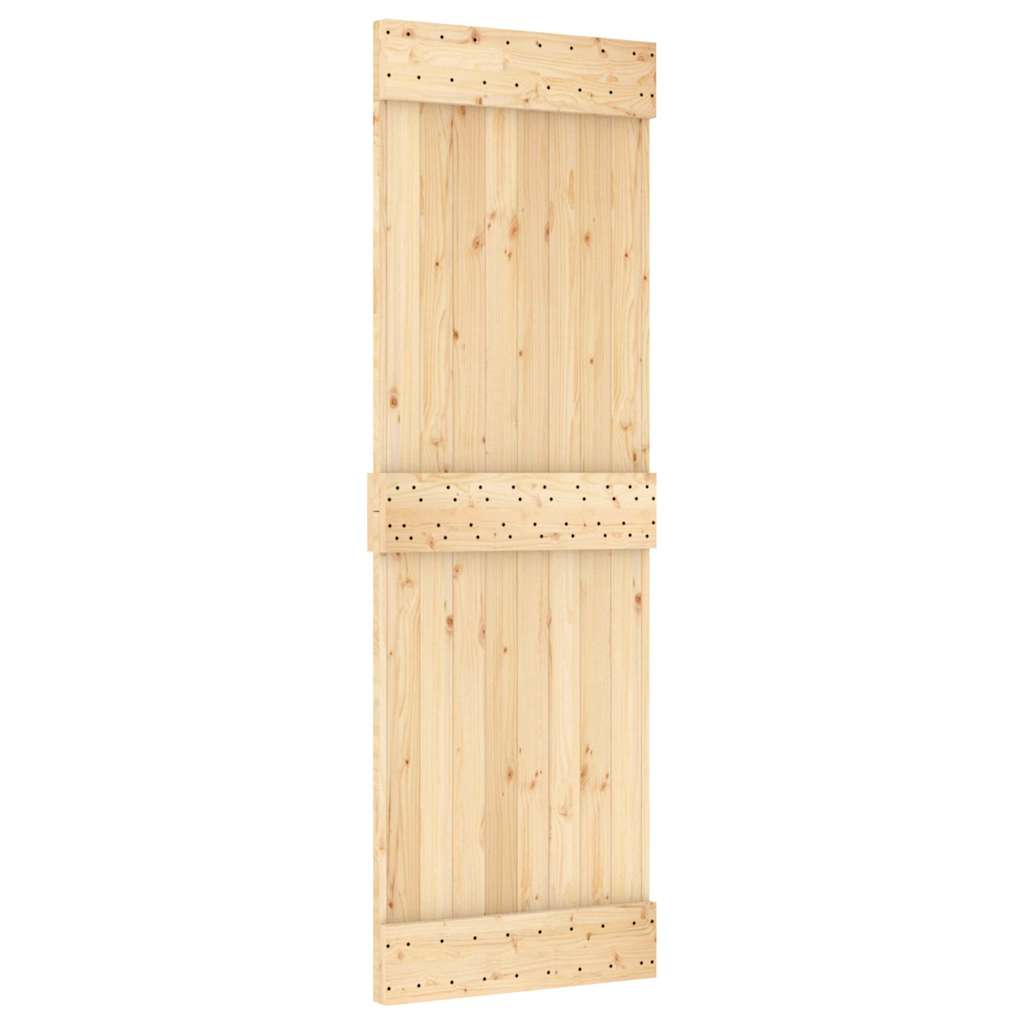 Porta NARVIK 70x210 cm in Legno Massello di Pino