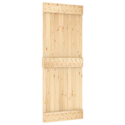 Porta NARVIK 80x210 cm in Legno Massello di Pino