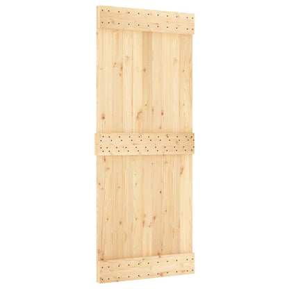 Porta NARVIK 85x210 cm in Legno Massello di Pino