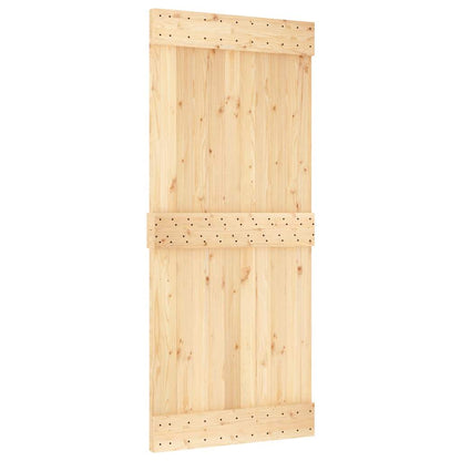 Porta NARVIK 90x210 cm in Legno Massello di Pino