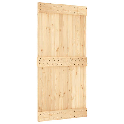 Porta NARVIK 100x210 cm in Legno Massello di Pino
