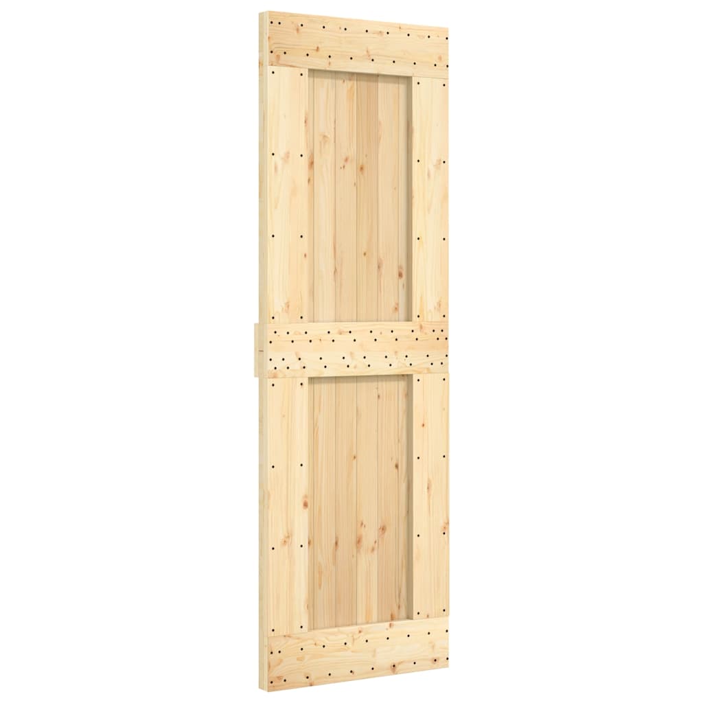Porta NARVIK 70x210 cm in Legno Massello di Pino