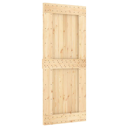 Porta NARVIK 85x210 cm in Legno Massello di Pino