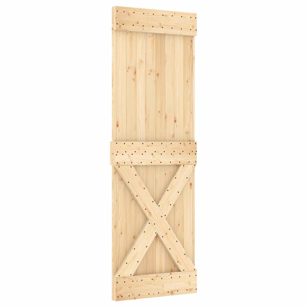 Porta NARVIK 70x210 cm in Legno Massello di Pino