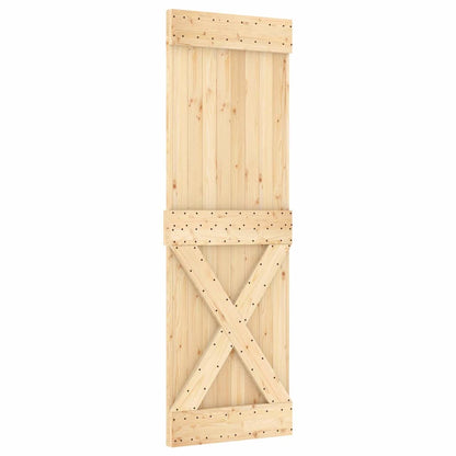 Porta NARVIK 70x210 cm in Legno Massello di Pino