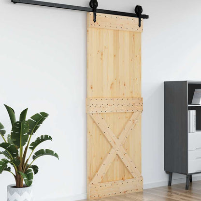 Porta NARVIK 85x210 cm in Legno Massello di Pino